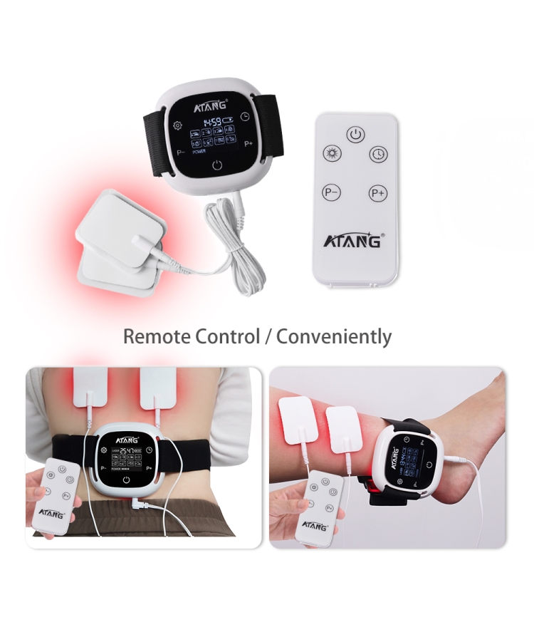 Cold Laser Therapy 808 NM Laser for Pain gone and Pain Management EMS Muscle Stimulation Massage